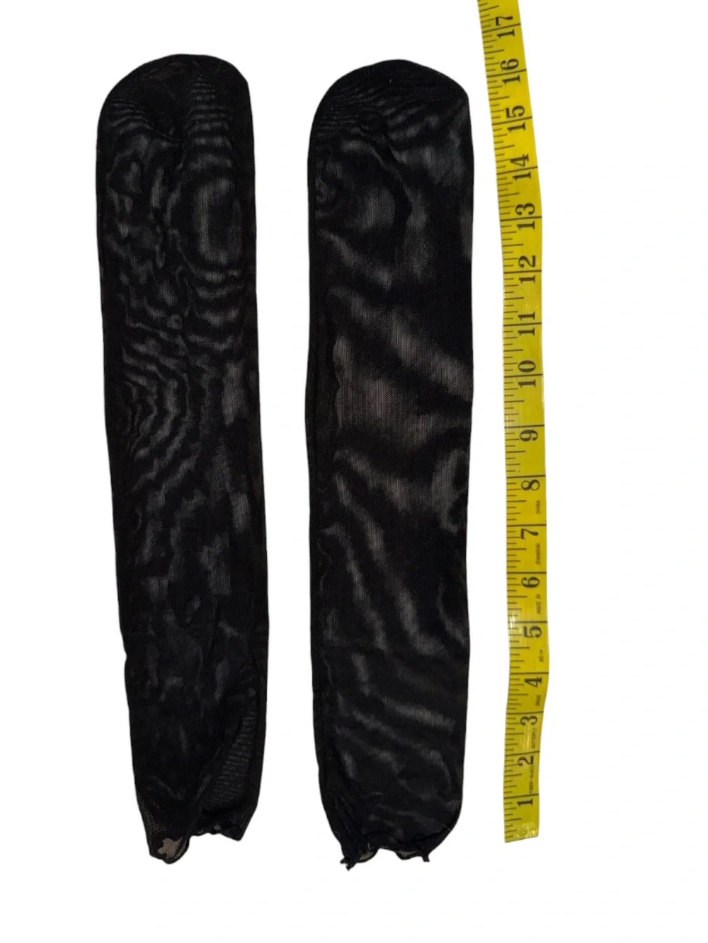 Black Kids Tights Sleeves - Lightweight Leg Warmers